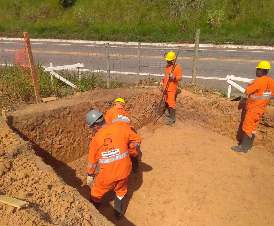 obras do Tunnel Liner