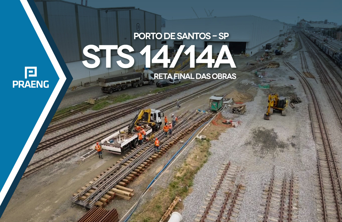 Pátio Celulose STS 14/14A – Porto de Santos/SP – Reta final das obras